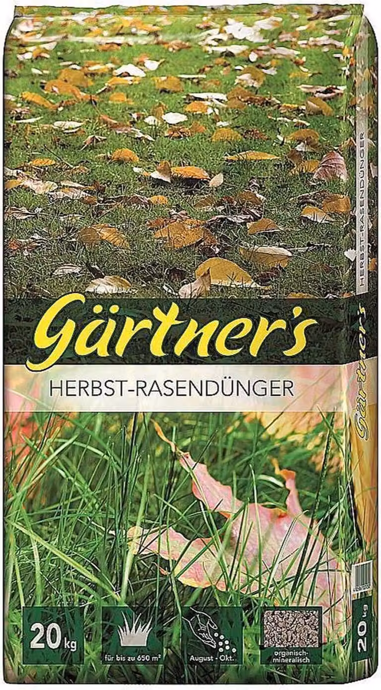 Concime autunnale per prati Gärtner's 20 kg