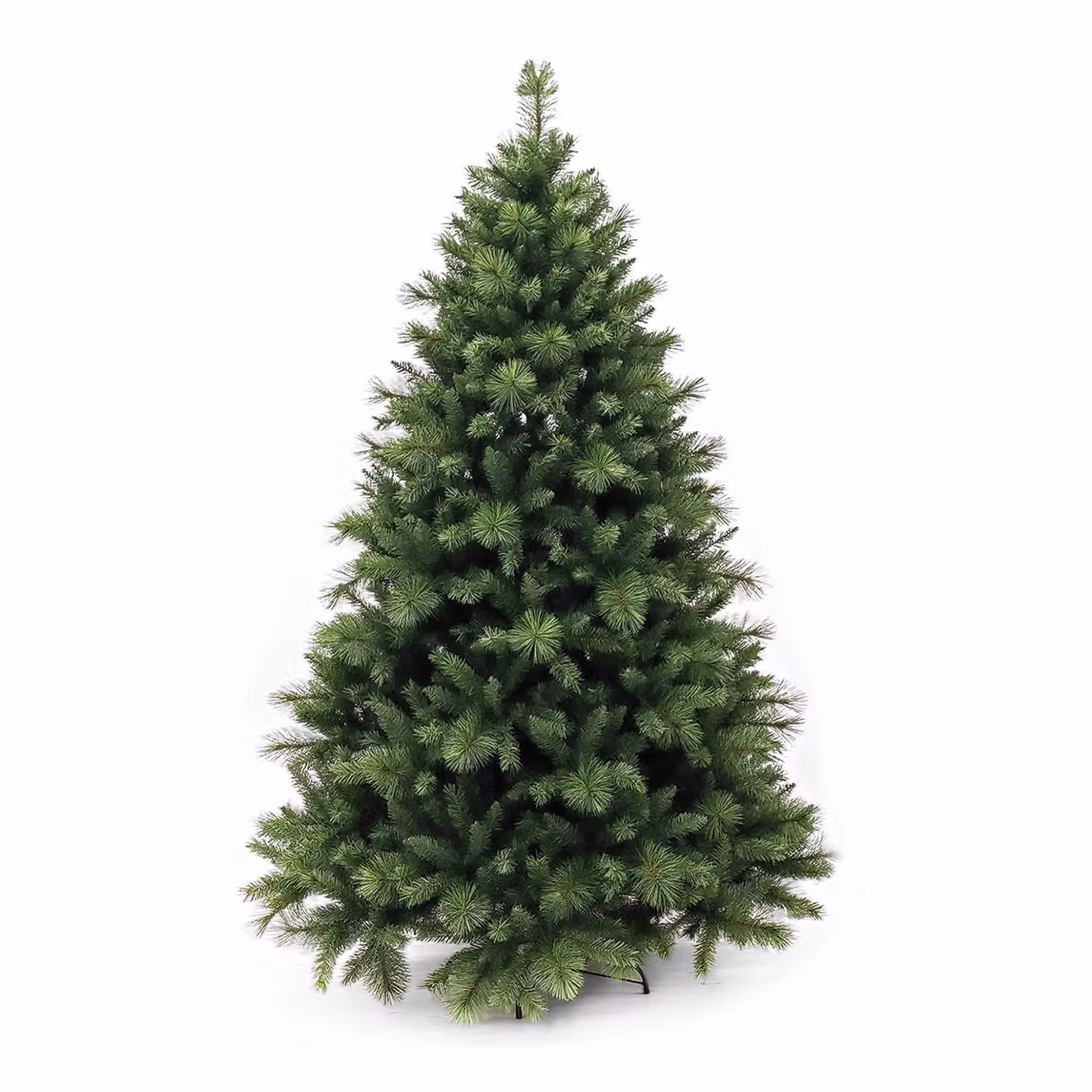 Albero di Natale Artificiale Ortles VESTIAMO CASA Verde, Altezza: 210 cm, Diametro alla base: 138 cm – 1