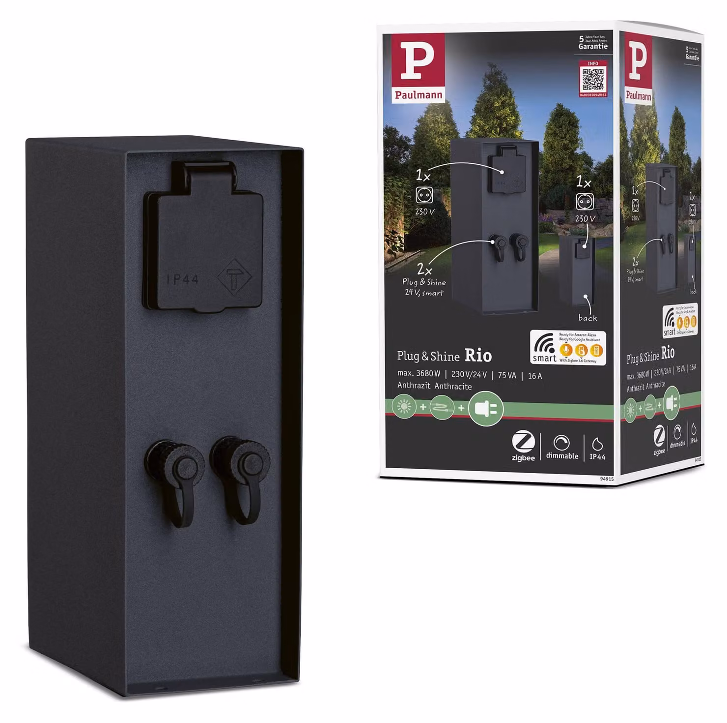 Paulmann Plug & Shine colonna presa Rio