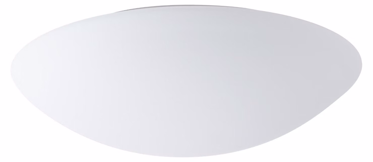 OSMONT AUR63131 AURA 5 Lampada da soffitto/parete in vetro, bianca, IP43, 2700–6500 K, LED da 32 W