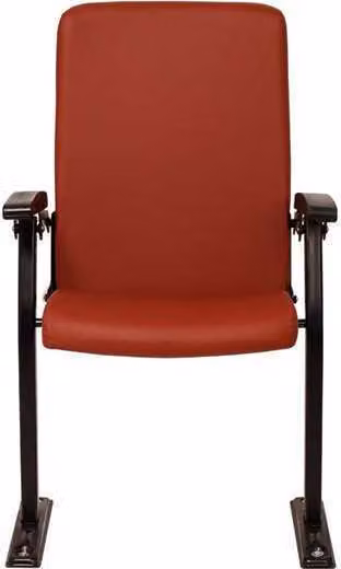 Sessel Sofa 1 Sitzer für Theater Design Luxus Rot Sessel Art Deco