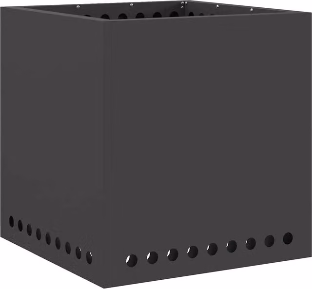 Focolare Senza Fumi Nero in Acciaio CFW9460245 L/P/H: 48 x 48 x 50 cm – 1
