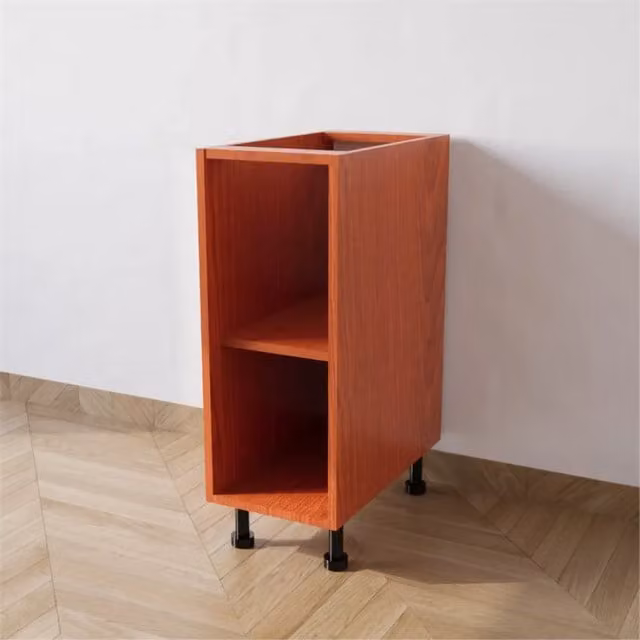 Base cucina Calandrelli in legno color ciliegio senza ante L 40 x P 55,5 x H 82 cm