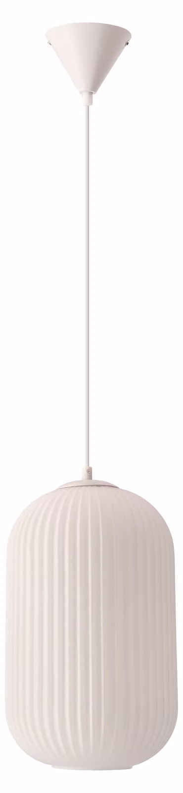 Illuminazione moderna a sospensione CRESTO - 1xE27, 40W, bianco