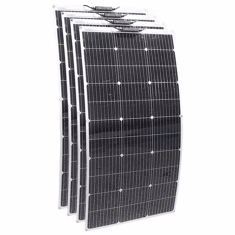 Pannello solare flessibile, potenza massima di 100W, design monocristallino, dimensioni compatte, attNew 400Watt