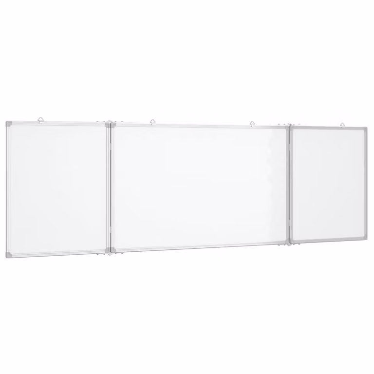 Lavagna Magnetica Pieghevole 160x60x1,7 cm in Alluminio