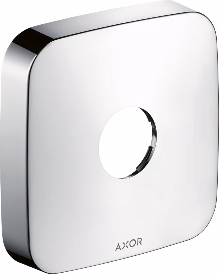 hansgrohe AXOR rosace de rallonge, softsquare, 1 trou, 14971340, 14971340