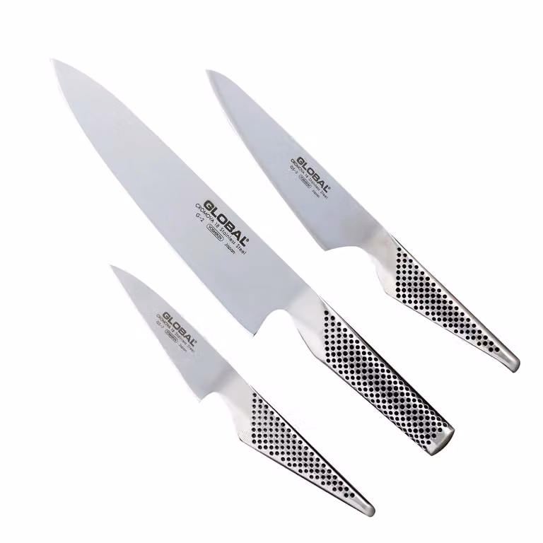 Set 3 coltelli da cucina di Global