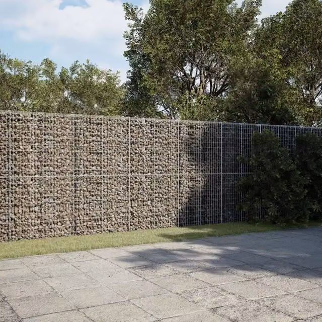 Cesto Gabbione Videx in Acciaio Zincato Colore Silver L: 900 cm, P: 100 cm, H: 200 cm – 1