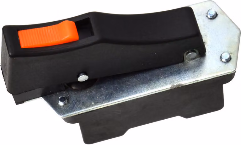 Interruttore a pulsante di ricambio BSD, interruttore di ricambio per smerigliatrice angolare - Modello: FA5-10/2W (FA5-10/2D) - 10A 250V/20A 125V - Compatibile con smerigliatrice angolare da 230mm