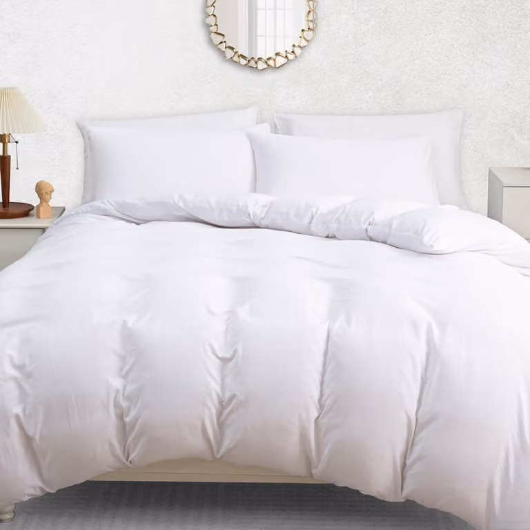 Solidchoice - Set di lenzuola per piumino matrimoniale extra large - Per un comfort e una morbidezza superiori