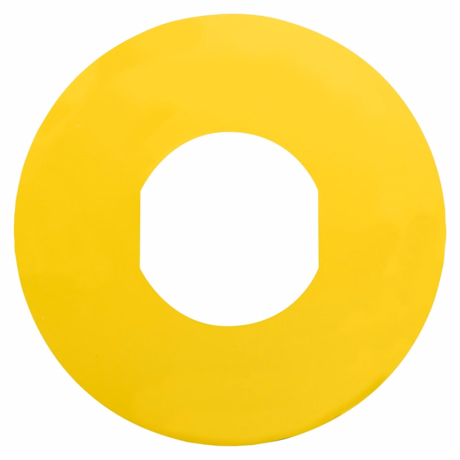 Segnale di arresto di emergenza D=60 giallo bianco - Designazione del dispositivo di controllo ZBY9101