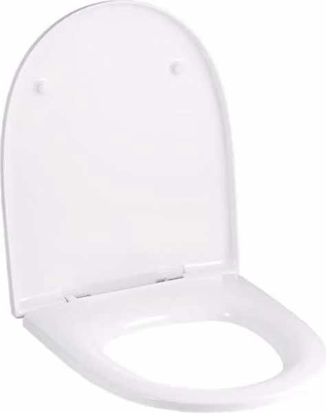 Sedile WC VIVANO con coperchio, rimovibile Cerniere: acciaio inox, con chiusura ammortizzata bianco GEBERIT