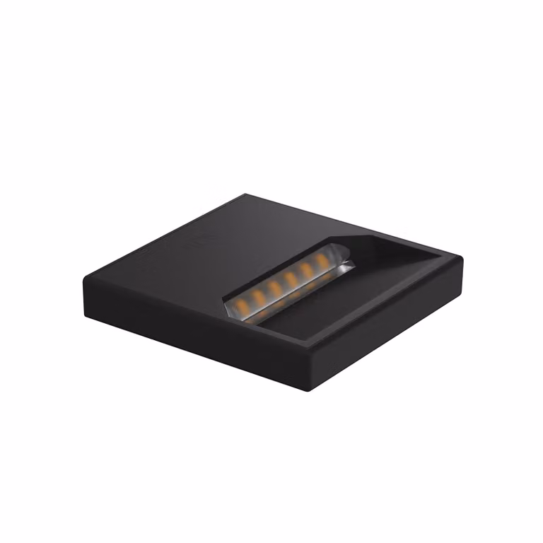 Flos - Fort Knox Wall LED Mini - Lampada da parete o soffitto - Nero