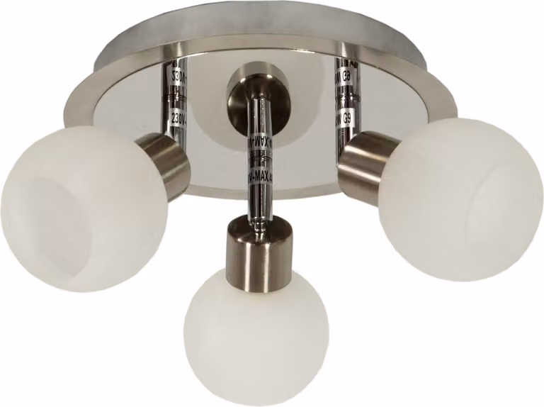 Candellux ALABASTER lampada da soffitto 98-07025 argento