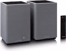 Coppia di casse attive Lenco SPB 240BKGY 2.0 da 40W nei colori Grey e Black – 1