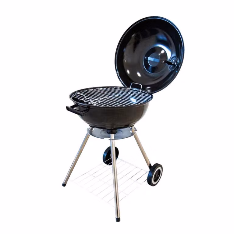 Barbecue a carbonella sferico in acciaio inossidabile da campeggio