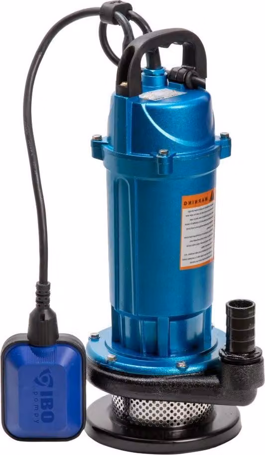 IBO | Pompa Sommersa WQX 250 - Alluminio - Alta Pressione - Con Interruttore A Galleggiante - Per Acqua Pulita