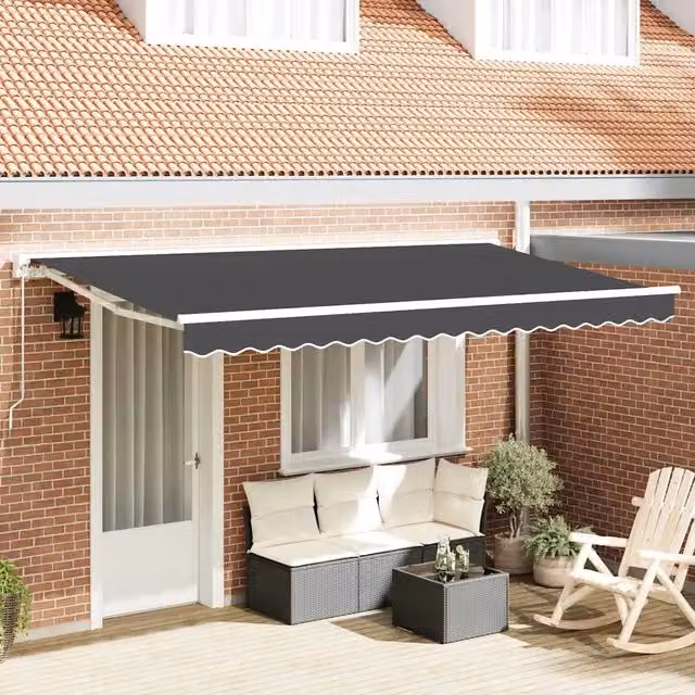 Struttura della tenda-Telaio per tenda da sole Antracite 350 x 200 cm