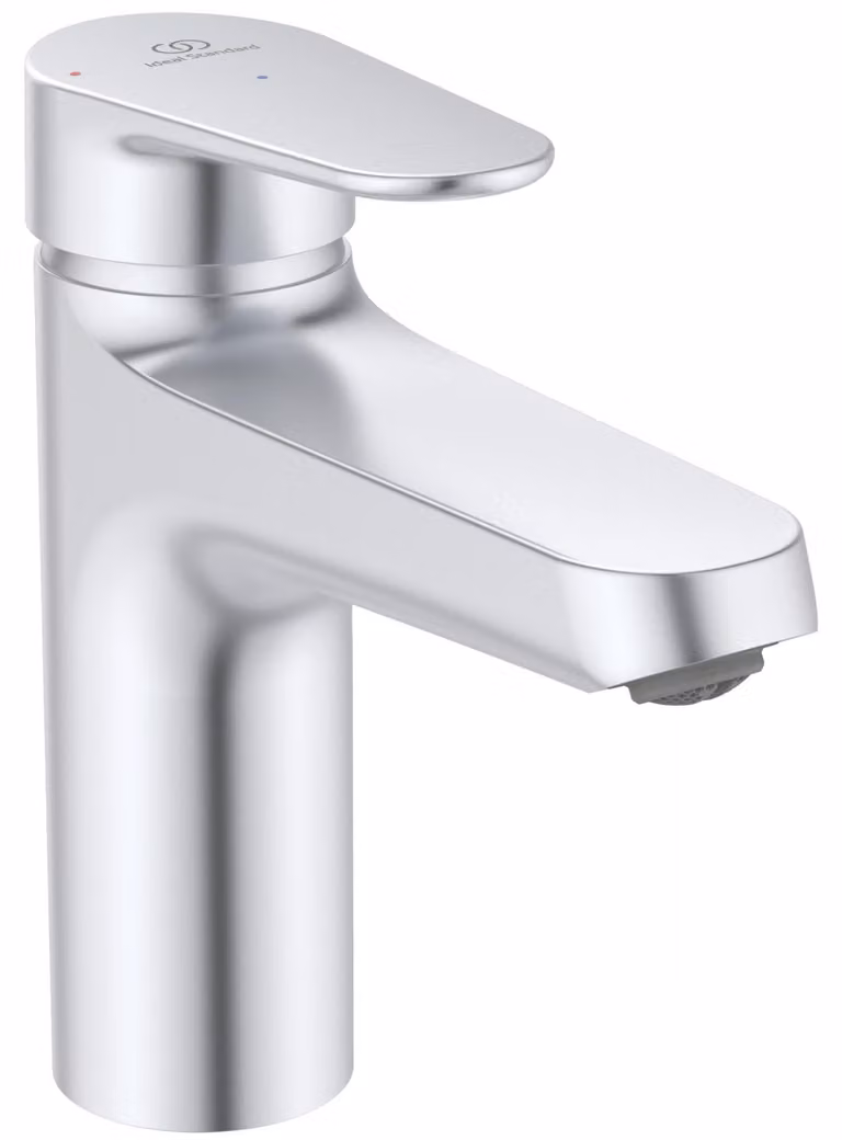 IDEAL STANDARD BE130SI Miscelatore per lavabo in alluminio + uscita 120 mm