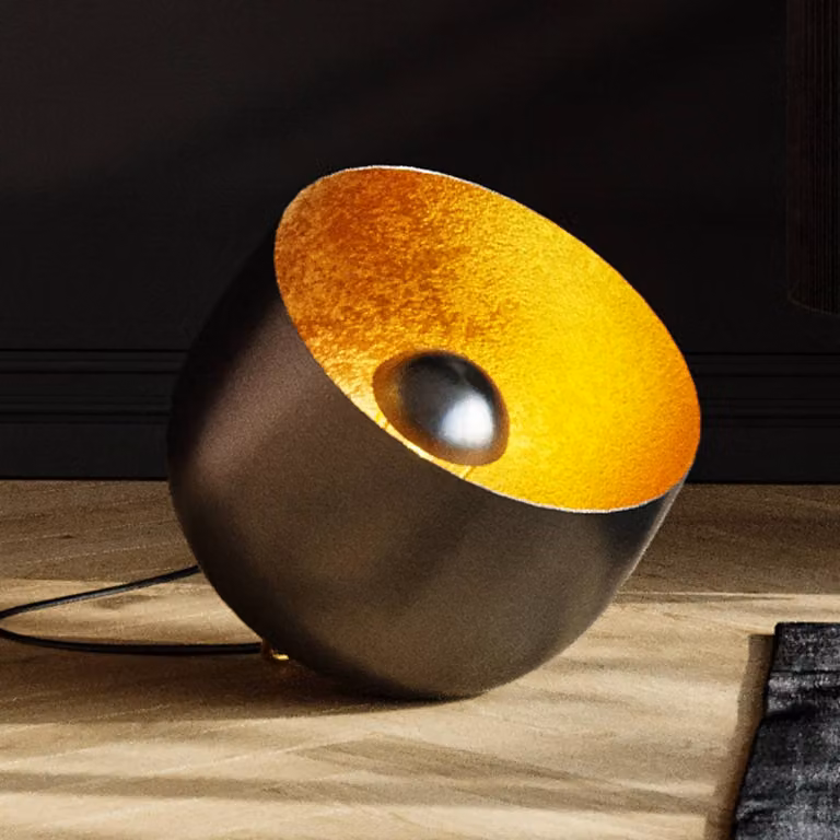 KARE Lampada da terra di design Apollon, Nero, Soggiorno / Sala da pranzo, Metallo, Design, Lampada da terra