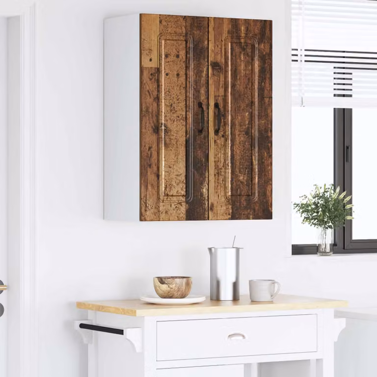 vidaXL Pannello per lavastoviglie Kalmar in legno marrone L: 60 cm, P: 31 cm, H: 80 cm