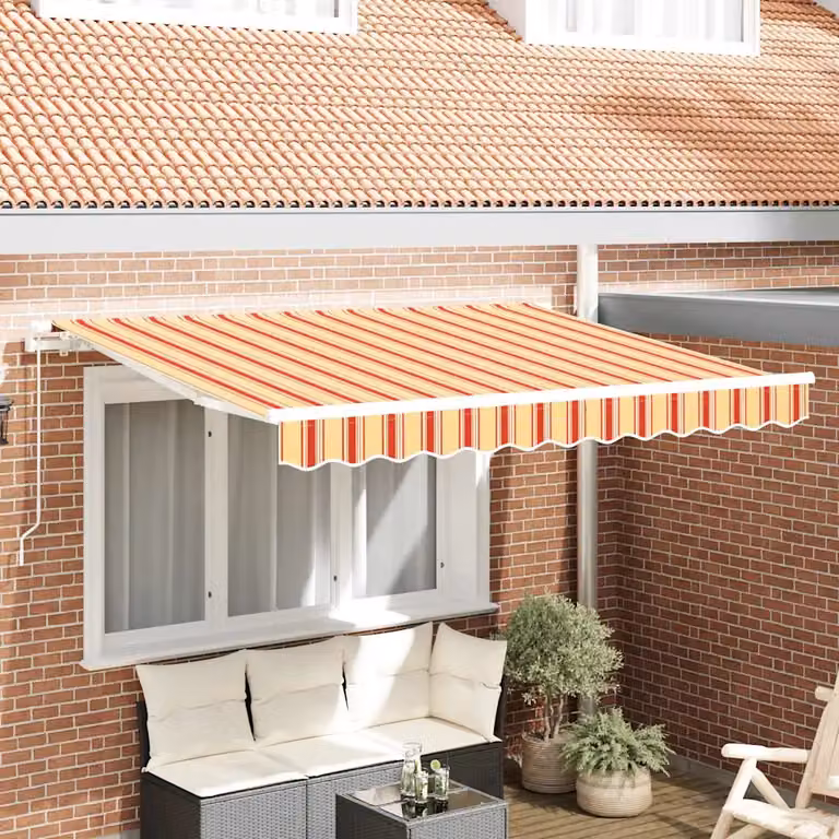 Telo di ricambio per tenda da sole vidaXL in poliestere multicolore L: 2,5 m, P: 2 m
