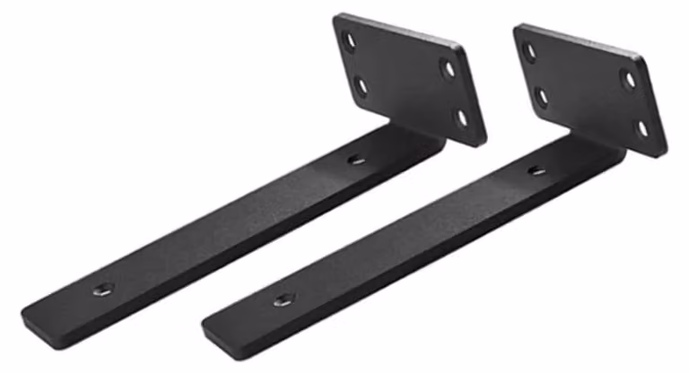 Omgoods - Supporti galleggianti robusti per mensole - Staffe a parete nascoste per mensole