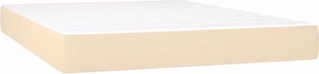 Materasso a Molle Insacchettate Rigidit¨¤ Media Crema 140x200x20 cm