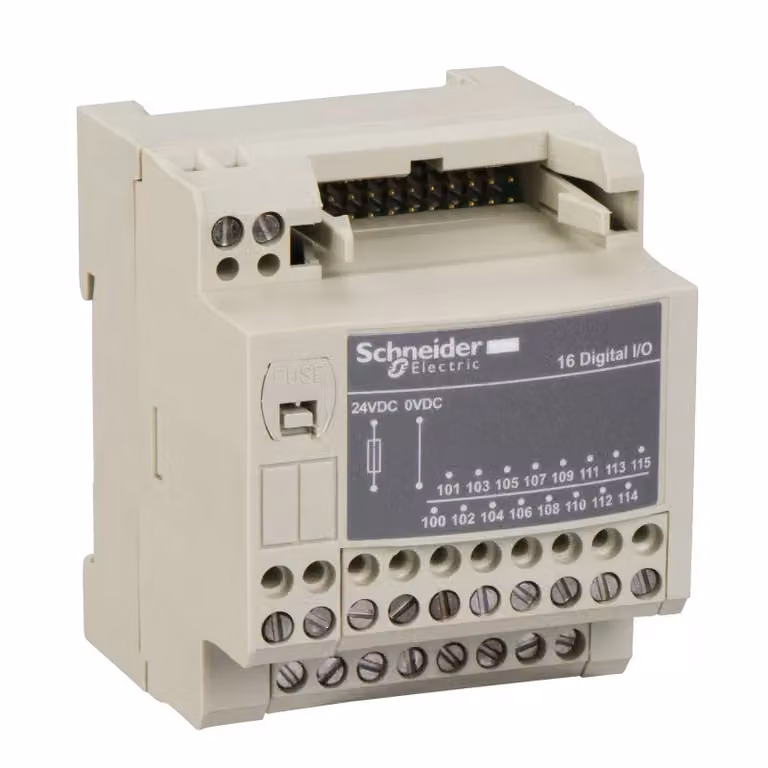 Schneider Electric Morsettiera passiva ABE7, 16 ingressi o uscite, cavo Micro/Premium da 2 m ABE7H20E200