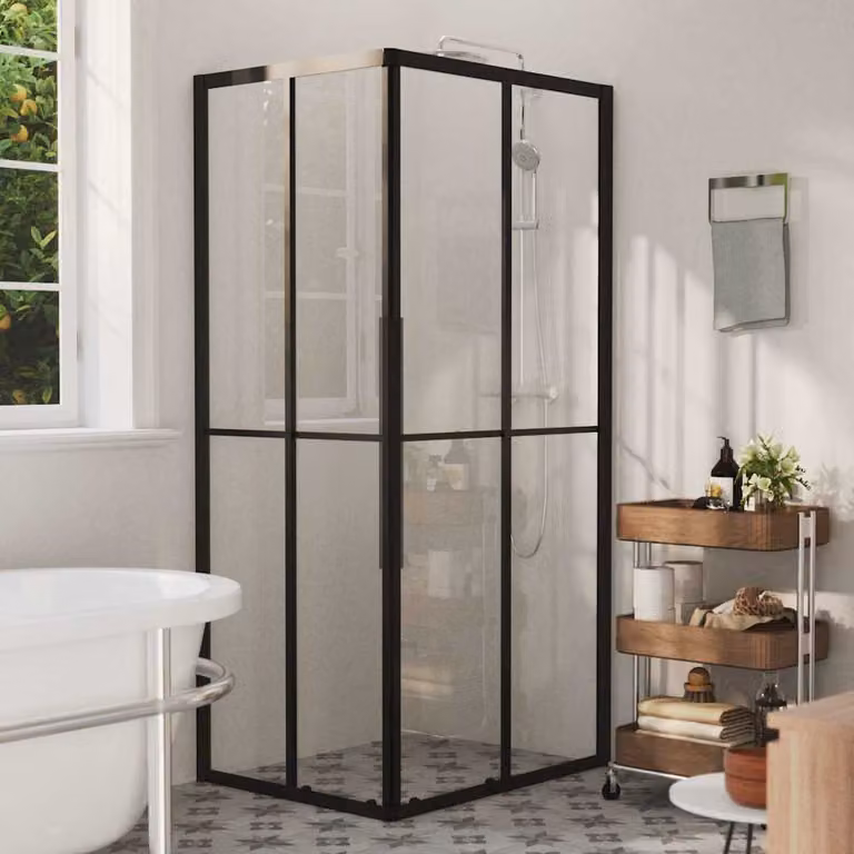 vidaXL Cabina Doccia ESG 90x70x180 cm