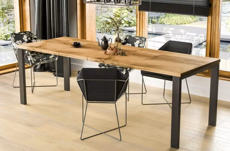 Tavolo pieghevole GARANT 130(220)x80 rovere wotan