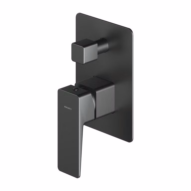 Omnires PARMA PM7435GR Miscelatore vasca/doccia da incasso, grafite