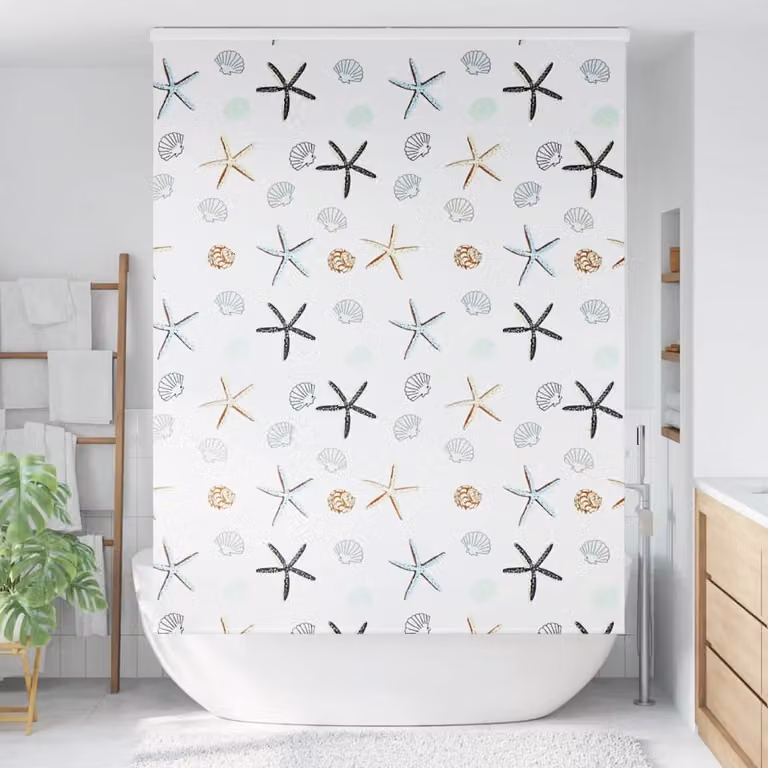 vidaXL Tenda a Rullo Doccia Cassonetto 150x240 cm Larghezza Tessuto