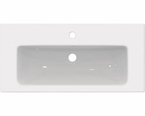 Ideal Standard i.Life S - Lavabo per mobili 810x385x180 mm, con sfioratore, foro per rubinetto, bianco T458901