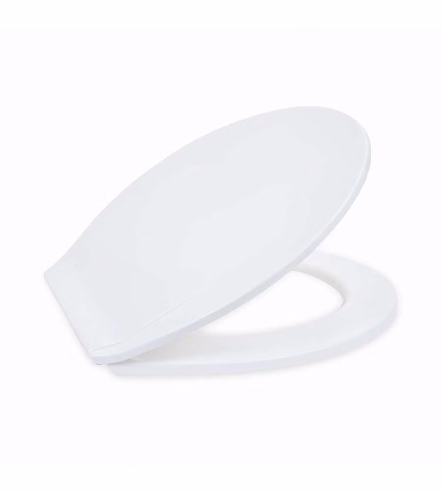Metaform Sedile WC Uno in Resina Termoplastica Bianco - Fissaggio Facile