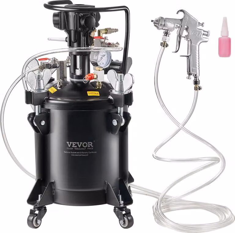 Serbatoio a pressione pistola a spruzzo vernice 10L completamente automatico 70psi