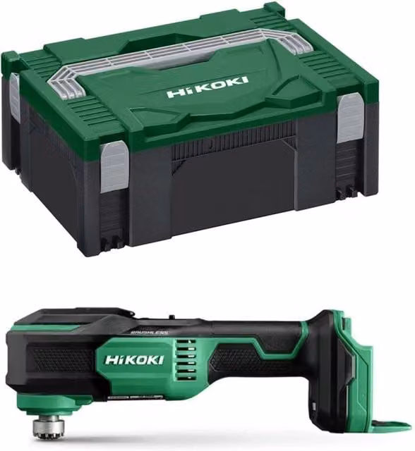 Utensile Multifunzione HiKOKI CV18DAW2Z Verde con Valigetta HSC II