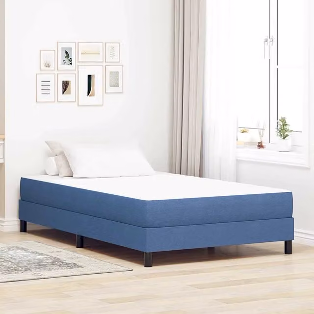 Materasso a molle insacchettate vidaXL Blu L: 120 cm, P: 190 cm, H: 20 cm