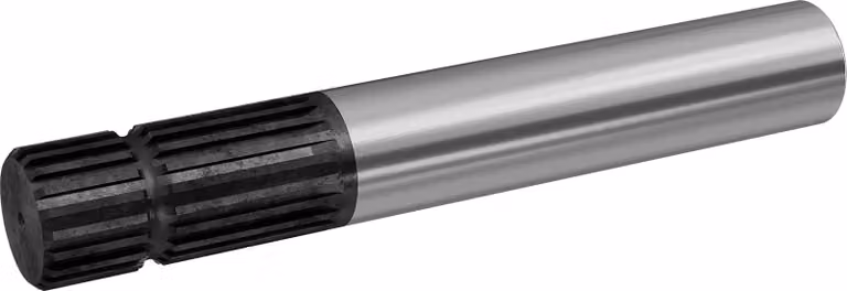 Albero cardanico scanalato E1 Albero scanalato da 300 mm per albero cardanico con attacco al trattore da 1 3/4" Z20 20 denti