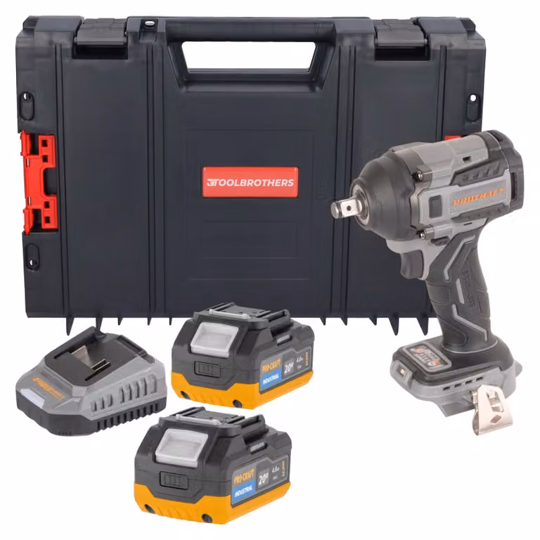 Procraft Industrial IW550Abb Avvitatore a impatto a batteria 20 V 550 Nm 1/2" Solo - senza batteria, senza caricabatteria