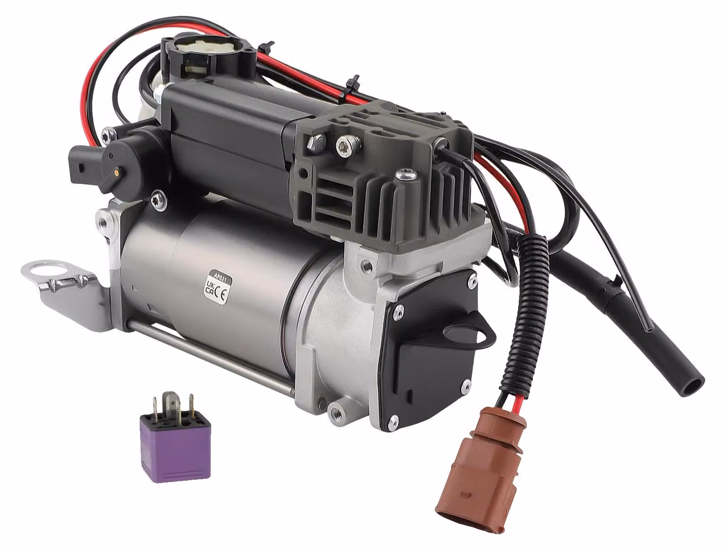 Compressore per sospensioni pneumatiche, plastica ad alta resistenza, 30 x 15 x 10 cm, compatibile con Audi A6 Allroad C6, garantisce il funzionamento ottimale delle sospensioni pneumatiche, conforme agli standard di qualità del settore