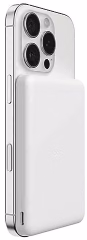 Power Bank Magnetico Belkin 7,5W 5.000 mAh con USB-C, Bianco