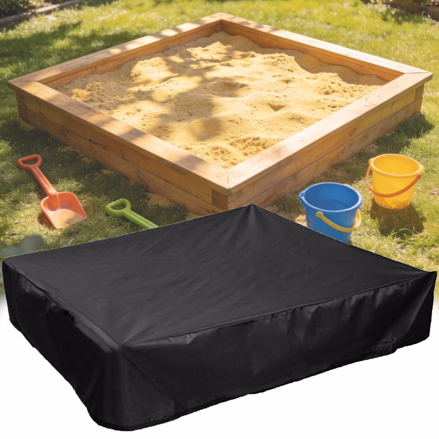 Copertura impermeabile in tessuto 420D per sabbiera e giochi