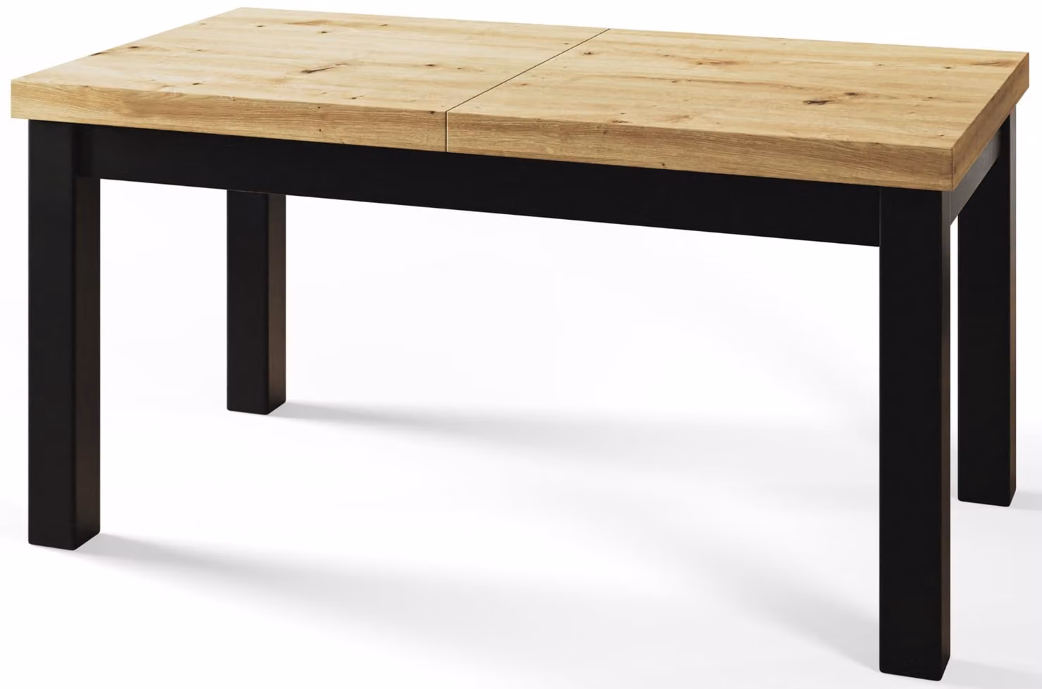 Tavolo Rettangolare per Sala da Pranzo Classico, Allungabile, Dimensioni: 140-180 cm, Artisan