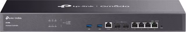 Controller Omada SDN TP-Link OC400 con 2 porte 10G SFP+, 2 porte USB e 1 porta RJ45, Nero