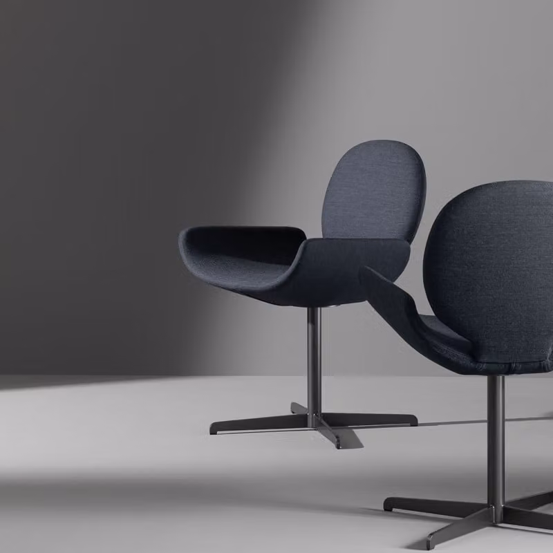 Sedia Youpi Office Bonaldo base girevole
