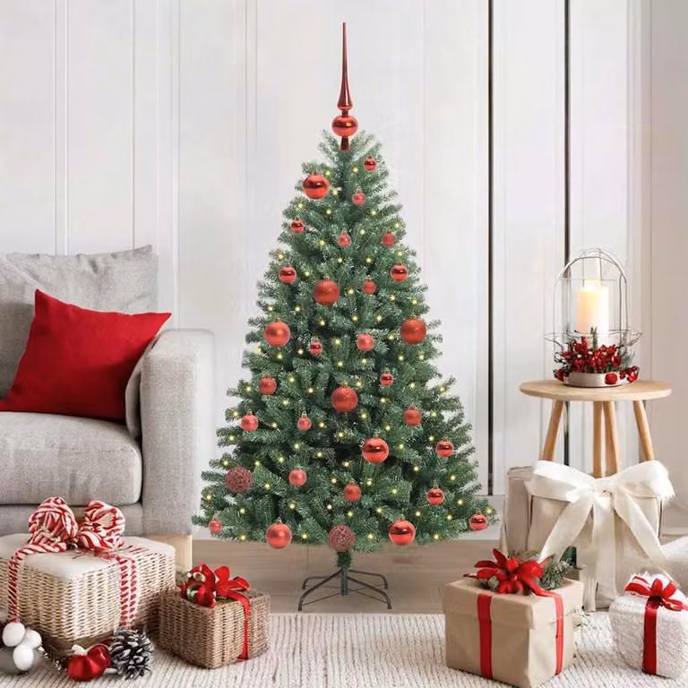 Maison Exclusive - Albero di Natale artificiale pieghevole, verde, 120 cm
