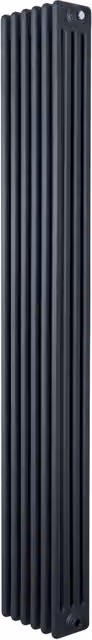 Radiatore Tradizionale 4 Colonne Verticale Riscaldamento Antracite 1800x290 mm