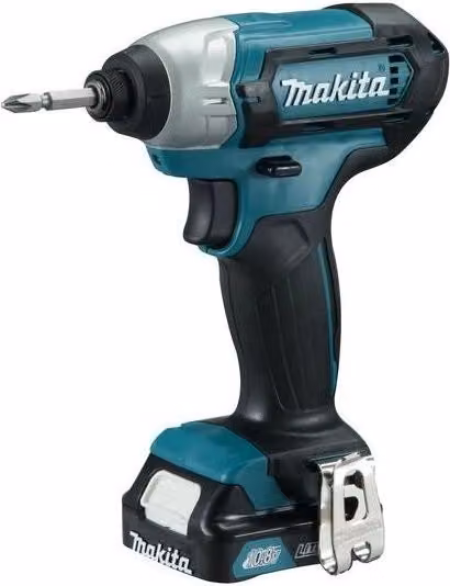 Makita TD110DSMJ Avvitatore a batteria 10,8 V 110 Nm con 2 batterie e caricatore Nero Turchese